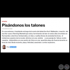 PISNDONOS LOS TALONES - Por BLAS BRTEZ - Viernes, 13 de Mayo de 2022